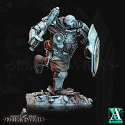Sci-Fi Miniature Army Veterans | Base sizes: 25mm.32mm,40mm,65mm,80mm (see description) | Resin Mini | Morior Iron Guard | Archvillain Games - Only-Games