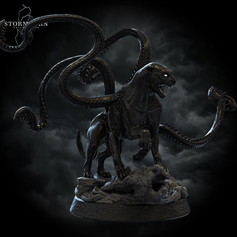 Displacer Beast, Phase Panther | Scales 28mm,32mm,54mm, 75mm | Megaboss | Dungeons and Dragons | Pathfinder | - Only-Games