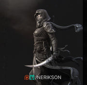 Human Female Rogue, Assassin, also No Mask PC / NPC DnD, Unpainted | 6 Sizes/Scales - Only-Games
