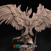 Female Celestial Angel  D&D UNPAINTED Miniature | 28mm, 32mm, 54mm,75mm, 100mm, 140mm Scales | Pathfinder Figure | Figurine | RPG Gift Idea - Only-Games
