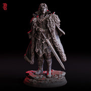 Ranger, Fighter Eldritch Knight  PC / NPC  | 28mm, 32mm,54mm75mm,100mm Scales | Mini -D&D 5e Pathfinder Figurine | Flesh of Gods - Only-Games