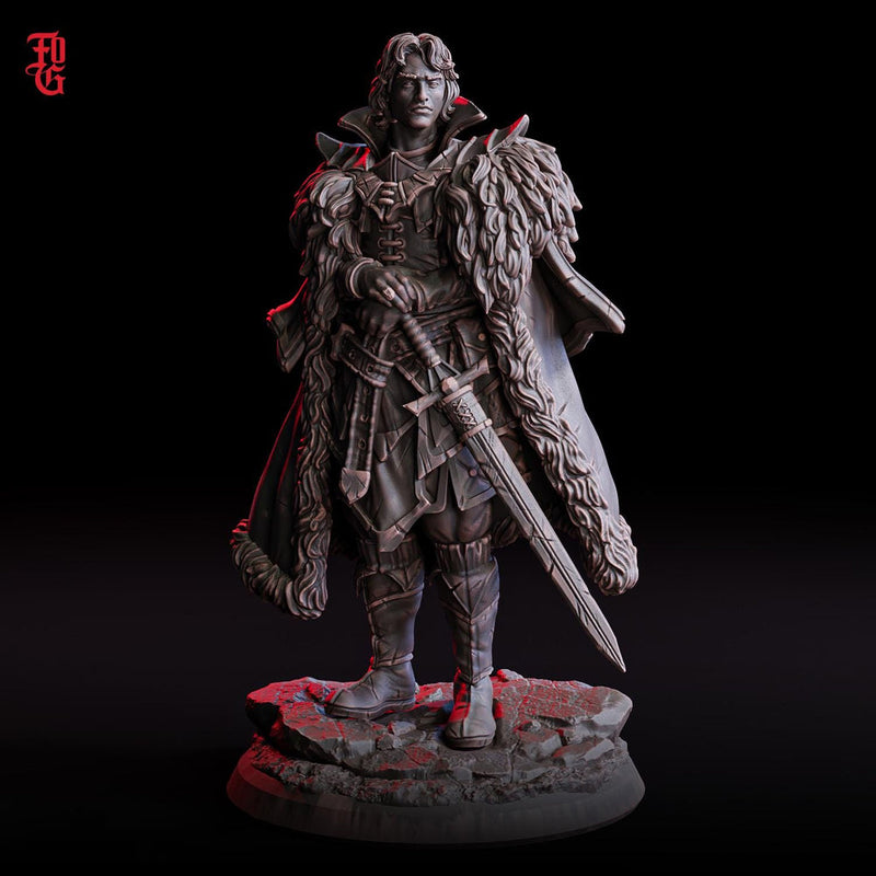 Ranger, Fighter Eldritch Knight  PC / NPC  | 28mm, 32mm,54mm75mm,100mm Scales | Mini -D&D 5e Pathfinder Figurine | Flesh of Gods - Only-Games