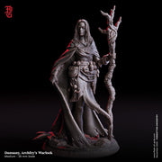 Circle of the Moon Druid, Cleric PC NPC | Resin Miniature 28mm,32mm,54mm,75mm,100mm Scale | Dungeons and Dragons, Pathfinder | Flesh of Gods - Only-Games