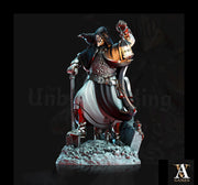 Human Fighter, Eldritch Knight, Hexblade Warlock, Witch Hunter, Monster Slayer Ranger | 28mm,32mm,54mm,75mm,100mm Scale | Figure mini D&D 5e - Only-Games