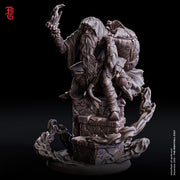Adventurer Wizard, Warlock, Sorcerer  | 28mm | 32mm /54mm | 75mm /100mm Scale  - Player Character Mini - D&D 5e - Pathfinder Figurine FOG - Only-Games