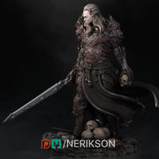 Fighter, Paladin, Oathbreaker PC / NPC Unpainted Miniature | 6 Sizes/Scales Exclusive | Dungeons & Dragons | NERIKSON - Only-Games
