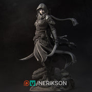 Human Female Rogue, Assassin, also No Mask PC / NPC DnD, Unpainted | 6 Sizes/Scales - Only-Games