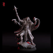 Vampire Knight Strahd in Armor | 28mm, 32mm,54mm, 75mm,100mm Scale | Undead Dungeons & Dragons 5e Miniatures | Pathfinder |Figurine DnD Mini - Only-Games