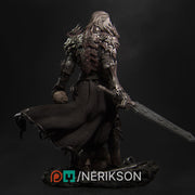 Fighter, Paladin, Oathbreaker PC / NPC Unpainted Miniature | 6 Sizes/Scales Exclusive | Dungeons & Dragons | NERIKSON - Only-Games