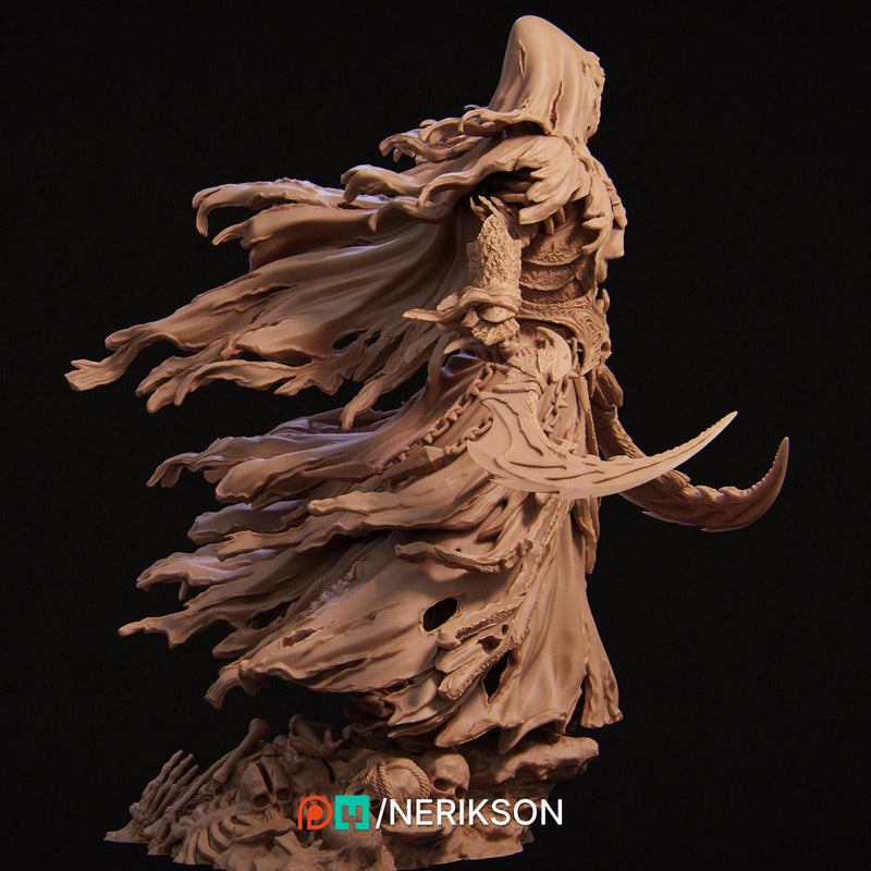 Wraith Incorporeal Undead Lich Monster Unpainted Miniature | 28mm, 32mm, 54mm,75mm, 100mm Scales | Dungeons & Dragons Pathfinder | NERIKSON - Only-Games