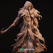 Wraith Incorporeal Undead Lich Monster Unpainted Miniature | 28mm, 32mm, 54mm,75mm, 100mm Scales | Dungeons & Dragons Pathfinder | NERIKSON - Only-Games