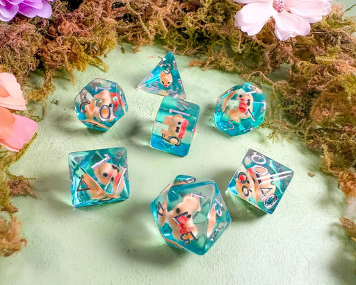 Ducky Dice | Filled RPG Dice - Only-Games