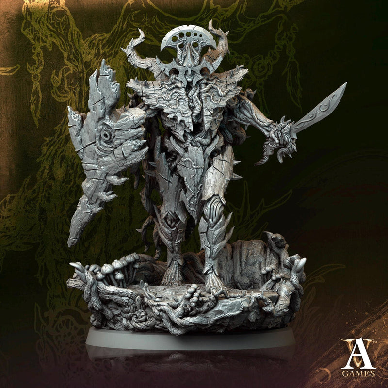 Sylvan Fey Forest Guard (5 sizes) Unpainted Miniature | 28mm,32mm, 54mm,75mm,100 Scales | Dungeons & Dragons |Pathfinder | Archvillain games - Only-Games