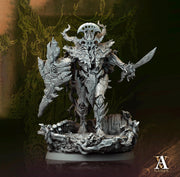 Sylvan Fey Forest Guard (5 sizes) Unpainted Miniature | 28mm,32mm, 54mm,75mm,100 Scales | Dungeons & Dragons |Pathfinder | Archvillain games - Only-Games