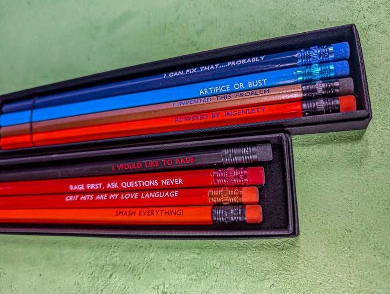 RPG Class Pencils | Class Specific Accessories - Only-Games