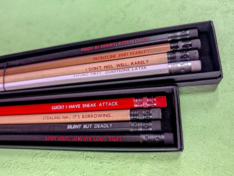 RPG Class Pencils | Class Specific Accessories - Only-Games