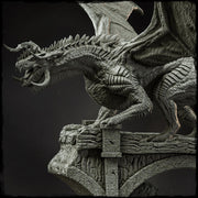 Chromatic Dragon (4 sizes) D&D  Miniature |  220mm Long, 230mm Wing Span | Resin Dragon Statue | Figurine | Dungeons and Dragons 5e - Only-Games