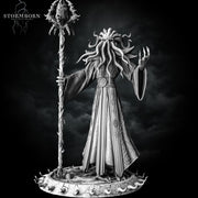 Mind Flayer, Illithid  Overseer mini | 28mm,32mm,54mm,75mm,100mm Scales | Dungeons & Dragons | Pathfinder DnD 5e | Mindflayers | Mindflayer - Only-Games