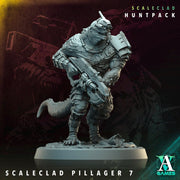Sci-Fi Miniature Alien Shapers, Scaleclad Pillager | 28mm,32mm, 54mm, 75mm,100mm Scales | Resin Mini | Archvillain Games - Only-Games