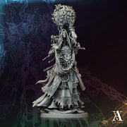 Hag, Fiendish Witch, Undead Banshee, Demon Fiend | Unpainted Miniature 28mm, 32mm,54mm,75mm,100mm Scales | Dungeons & Dragons | Pathfinder | - Only-Games