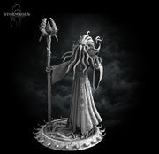 Mind Flayer, Illithid  Overseer mini | 28mm,32mm,54mm,75mm,100mm Scales | Dungeons & Dragons | Pathfinder DnD 5e | Mindflayers | Mindflayer - Only-Games