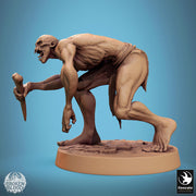Ghoul Ghasts Undead Monster | Unpainted miniature DnD | 28mm, 32mm, 54mm, 75mm,100mm | Pathfinder | Rescale Miniatures - Only-Games