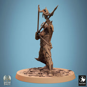 Human Paladin, Fighter Helm or No Helm, Bow PC / NPC, DnD 5e Unpainted Mini| 28mm, 32mm,54mm,75mm,100mm Scales |Dungeons & Dragons - Only-Games