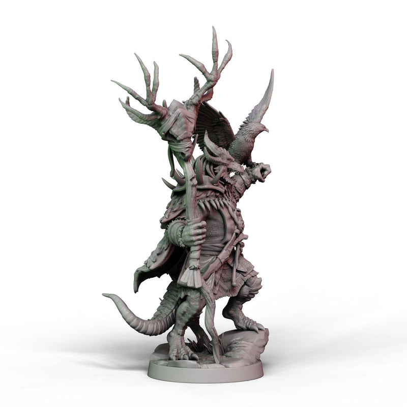 Dragonkin Druid Miniature STL | Digital Download - Only-Games