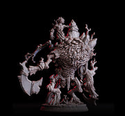Flesh Golem Abomination Pestilence Demon (3 sizes) | 194mm Tall | Large, Huge, Gargantuan D&D scale | Daemon Mini | Wargames  | - Only-Games