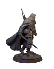 Human Ranger Miniature STL | Sword Fighter | Digital Download - Only-Games