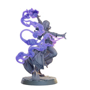 Female Mage Miniature STL | Sorceress | Digital Download - Only-Games
