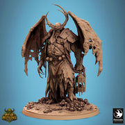 Demon Prince, Flesh Golem Abomination Pestilence  (4 sizes) | 110mm Tall Proxy size | Large, Huge, Gargantuan D&D scale | Daemon Wargames  | - Only-Games