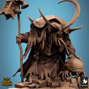Demon Prince, Flesh Golem Bringer of Pestilence  (4 sizes) | 130mm Base Proxy size | Large, Huge, Gargantuan D&D scale | Daemon Wargames  | - Only-Games