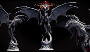 Legendary Chromatic RED Dragon (4 sizes) D&D Miniature | 310mm Wing Span,170mm Height | Resin Figurine |Dungeons and Dragons 5e Pathfinder - Only-Games