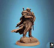 Paladin, Fighter,Battlemaster Sword, DnD 5e Unpainted Miniature| 28mm, 32mm,54mm,75mm,100mm Scales | Dungeons & Dragons | Pathfinder - Only-Games