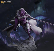 Female Fighter, Ranger, Paladin,  Sword  D&D 5e Mini | 28mm, 32mm,54mm,75mm,100mm Scales | Dungeons and Dragons Pathfinder | DM Stash - Only-Games