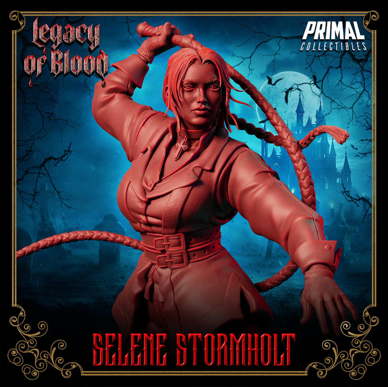 Human Female Fighter, Ranger, Monster Hunter PC NPC Miniature | 28mm,32mm,54mm,75mm,100mm Scales | Dungeons and Dragons | Pathfinder | - Only-Games