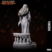 Human Female Sorcerer Mystic Wizard PC NPC Miniature | 28mm,32mm,54mm,75mm,100mm Scales | Dungeons and Dragons | Pathfinder | - Only-Games