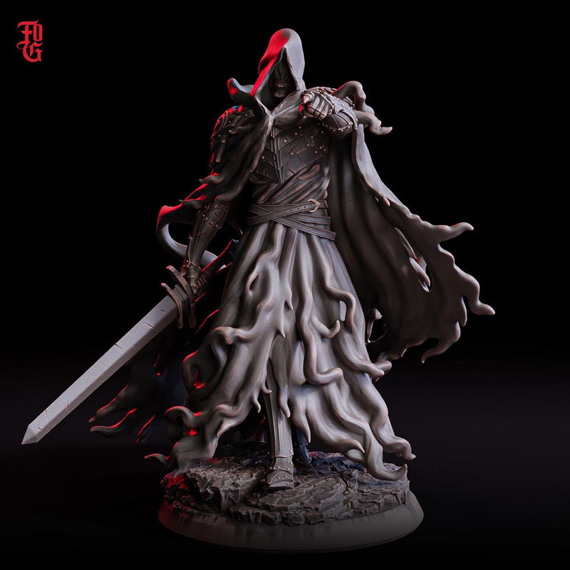 Wraith Undead, Demon Fiend, Resin Miniature | 28mm, 32mm,54mm, 75mm,100mm Scale  | Dungeons and Dragons D&D 5e Pathfinder | Flesh of Gods - Only-Games