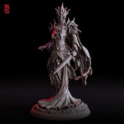 Wraith Undead, Demon Fiend, Resin Miniature | 28mm, 32mm,54mm, 75mm,100mm Scale  | Dungeons and Dragons D&D 5e Pathfinder | Flesh of Gods - Only-Games
