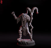 Circle of the Moon Druid, Cleric PC NPC | Resin Miniature 28mm,32mm,54mm,75mm,100mm Scale | Dungeons and Dragons 5e, Pathfinder | - Only-Games