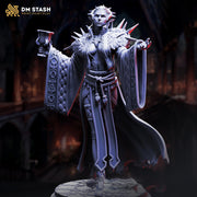Female Vampire Noble Strahd NPC Miniature Two versions | 28mm,32mm,54mm,75mm,100mm Scales | Dungeons & Dragons DnD 5e - Only-Games