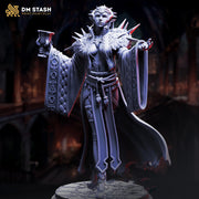Female Vampire Noble Strahd NPC Miniature Two versions | 28mm,32mm,54mm,75mm,100mm Scales | Dungeons & Dragons DnD 5e - Only-Games