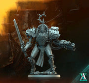 Sci-Fi Heavy Hallowed Sisters Engine Miniature | 32mm, 40mm, 50mm, 65mm 80mm BASE SIZES | Resin Unpainted | Sci-fi Archvillain Games - Only-Games