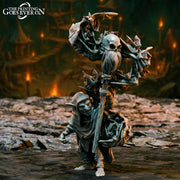Goblin Wizard Shaman | Miniatures | D&D 5e| 28mm, 32mm,54mm, 75mm, 100mm scale| Pathfinder | Figure for Painting| Dungeons n Dragons - Only-Games