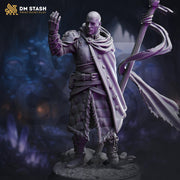 Human Male Psi Warrior, Fighter Warlock | 28mm, 32mm,54mm, 75mm, 100mm Scales | Dungeons and Dragons | Pathfinder | DM Stash - Only-Games