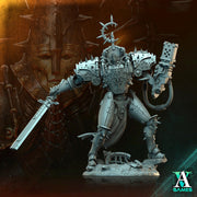 Sci-Fi Heavy Hallowed Sisters Engine Miniature | 32mm, 40mm, 50mm, 65mm 80mm BASE SIZES | Resin Unpainted | Sci-fi Archvillain Games - Only-Games