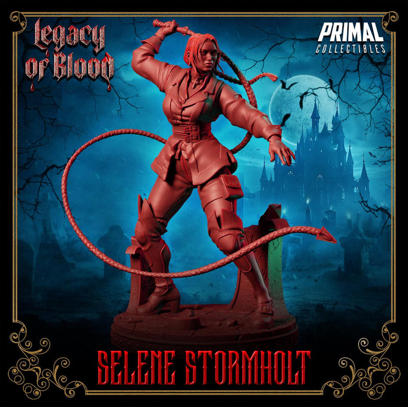 Human Female Fighter, Ranger, Monster Hunter PC NPC Miniature | 28mm,32mm,54mm,75mm,100mm Scales | Dungeons and Dragons | Pathfinder | - Only-Games
