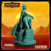 Human Female Sorcerer Queen, Wizard, Warlock PC NPC Unpainted Mini | 28mm,32mm,54mm,75mm,100mm Scales | Dungeons and Dragons | Pathfinder | - Only-Games