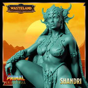Human Female Sorcerer Queen, Wizard, Warlock PC NPC Unpainted Mini | 28mm,32mm,54mm,75mm,100mm Scales | Dungeons and Dragons | Pathfinder | - Only-Games